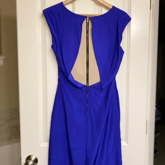 Jewel toned blue dress - Picture 2 of 3